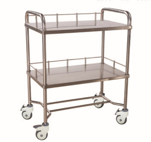 Stainless Steel Treatment Table Cart